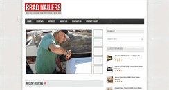 Desktop Screenshot of bradnailers.net